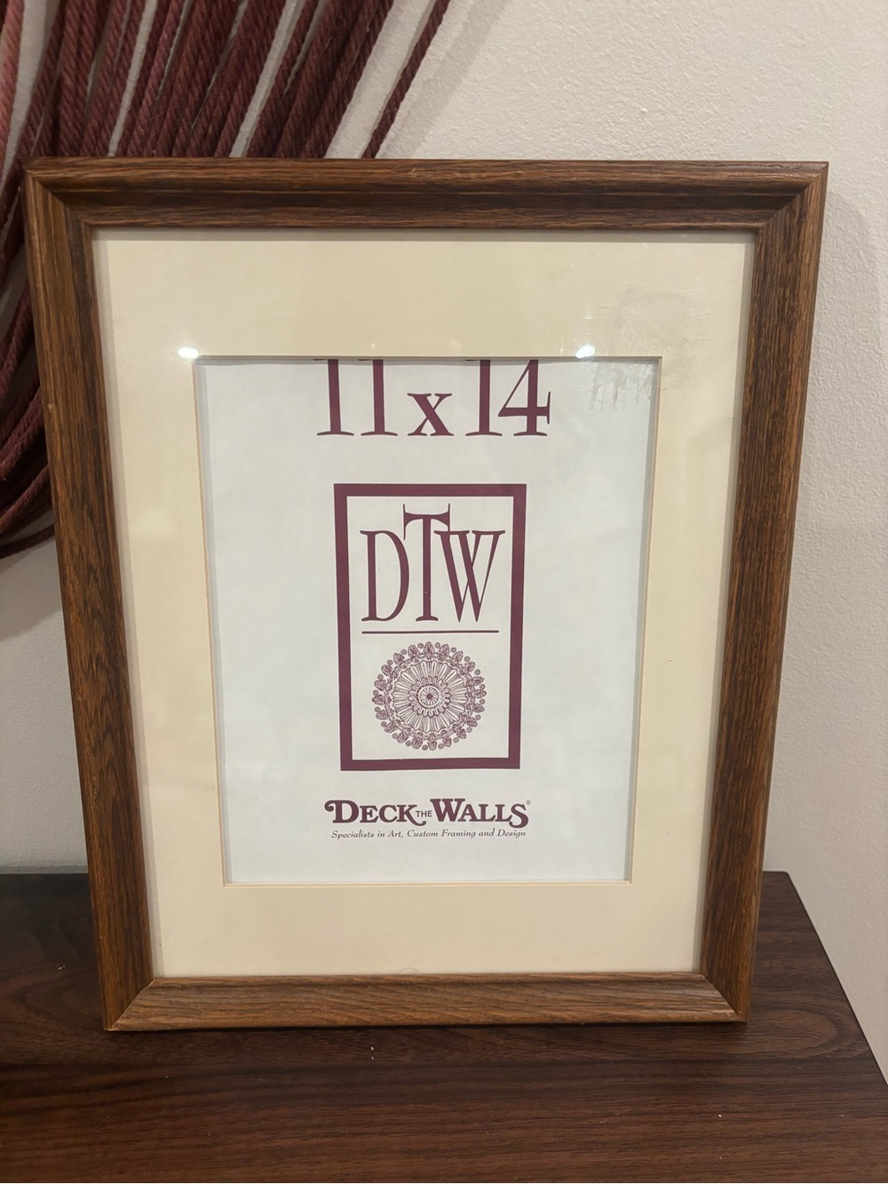 Wood Matted Picture Frame